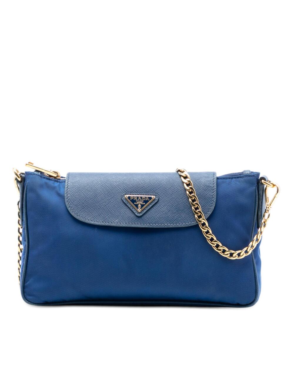 Prada Chain Crossbody Bag Tessuto And #275245P64B